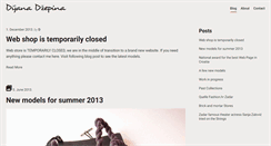Desktop Screenshot of dijanadzepina.com